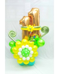 Happy 11th Birthday Sunflower Design